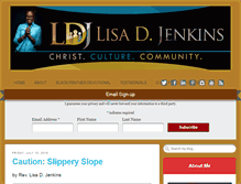 Tablet Screenshot of lisadjenkins.org